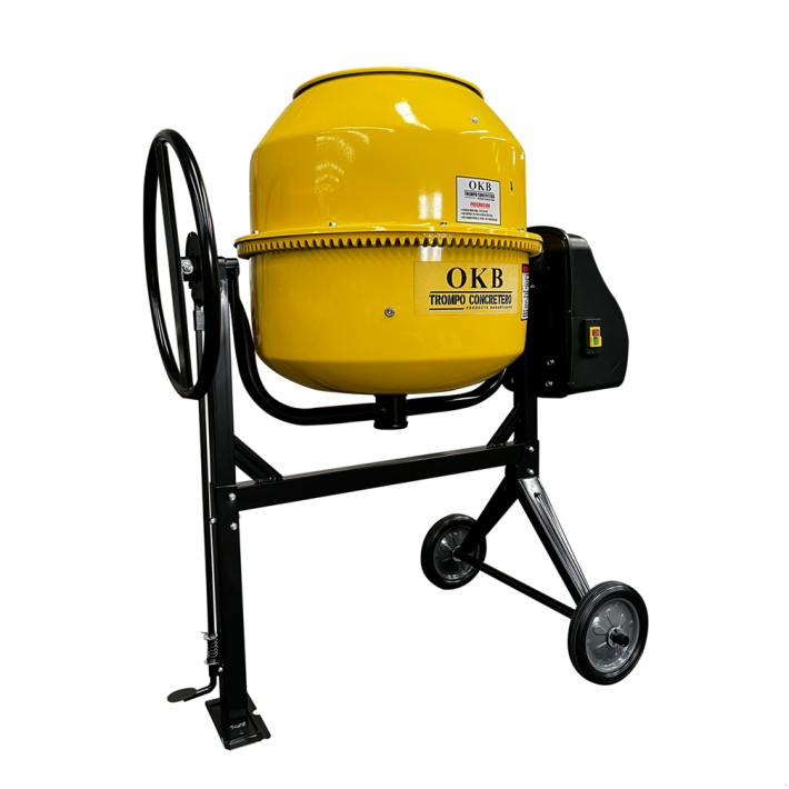 Betonera trompo concretero 200 litros 800W 220V OKV