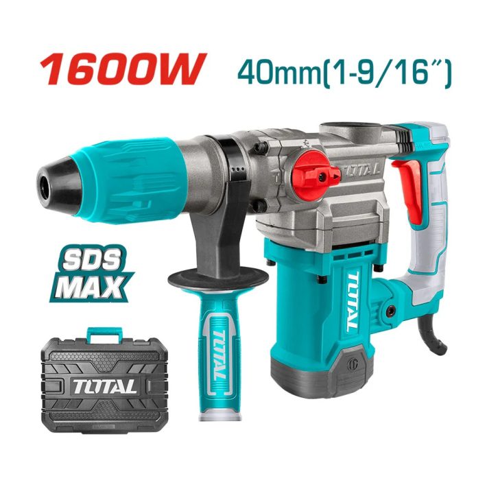 Rotomartillo Eléctrico SDS MAX 10.0J 1600W TOTAL